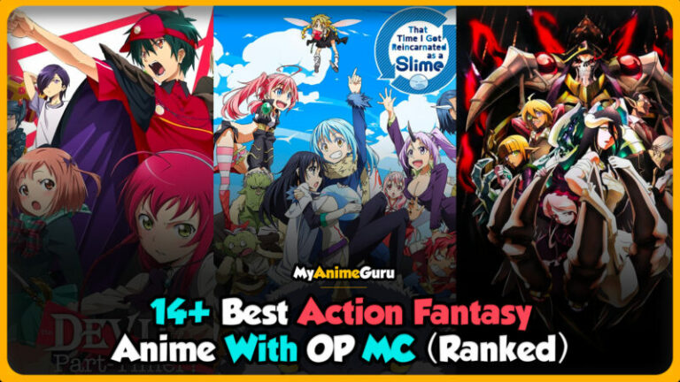 action fantasy anime with op mc