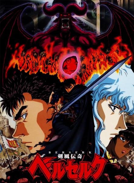 Berserk- best anime where mc is betrayed
