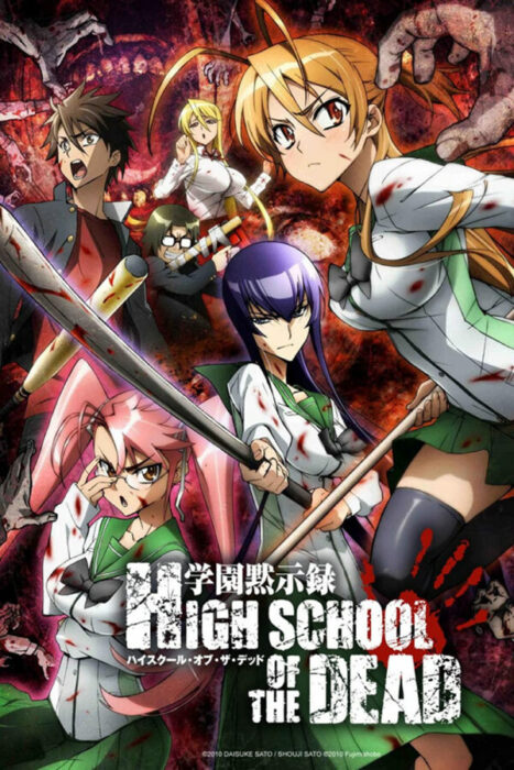 High school of dead, Best post-apocalyptic anime