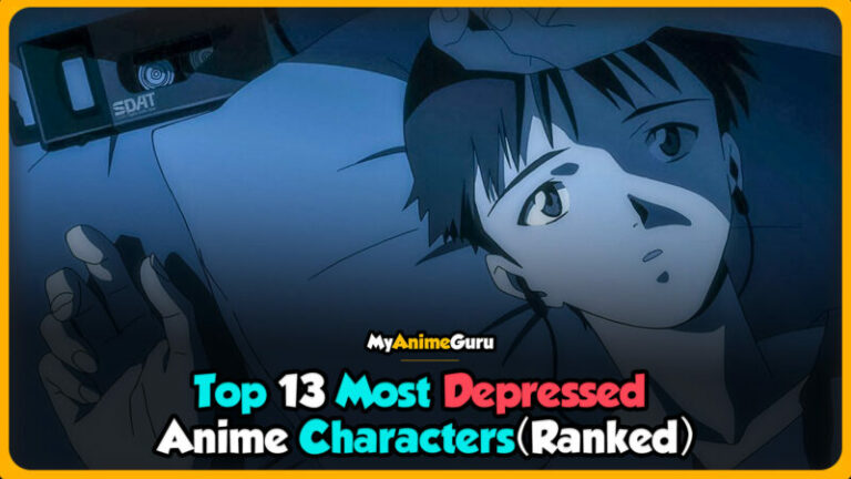most depressed anime characters