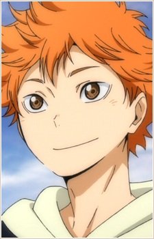 Shoyo Hinata orange colored hair