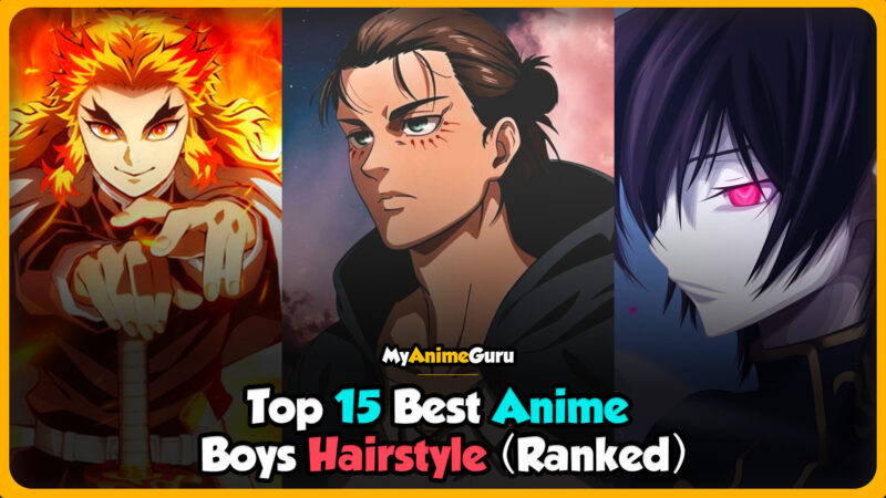 best anime boys hairstyle