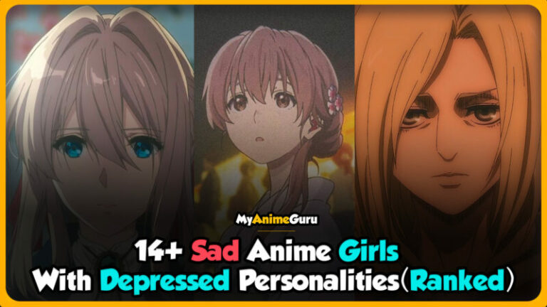 sad anime girls with depressed personalities