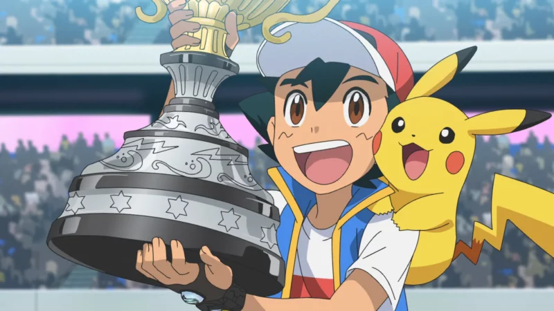 the pokemon world champion Ash
