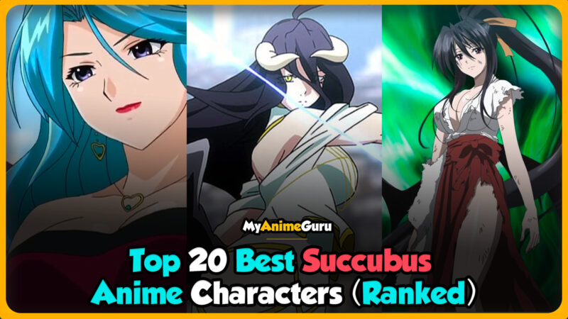 best succubus anime characters