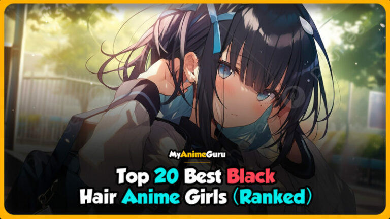 best black hair anime girls